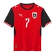 Billige Fotballdrakt Østerrike Marko Arnautovic #7 Replika Hjemmedrakt VM 2026 Kortermet Billige Fotballdrakt Østerrike Marko Arnautovic #7 Replika Hjemmedrakt VM 2026 Kortermet